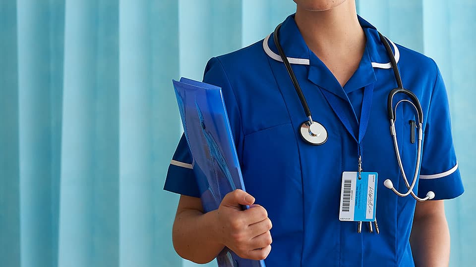 CNA providing care
